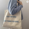 กระเป๋าผ้าฝ้ายผ้าใบเป็นมิตรกับสิ่งแวดล้อม Gusset Tote Bag 570gsm For Shopping