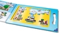 Carry Magnetic Jigsaw Puzzle Travel Toy Vehicle 15 ชิ้น สีเขียว
